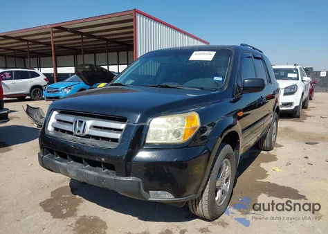 2006 Honda Pilot Ex-L из США, поврежденный, VIN 2HKYF18606H524017